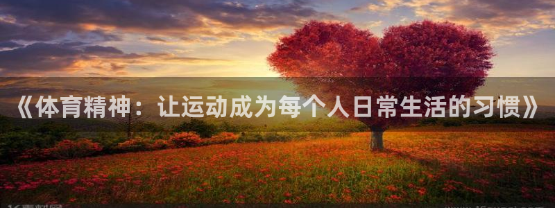 k1体育链接：《体育精神：让运动成为每个人日常生活的习惯》